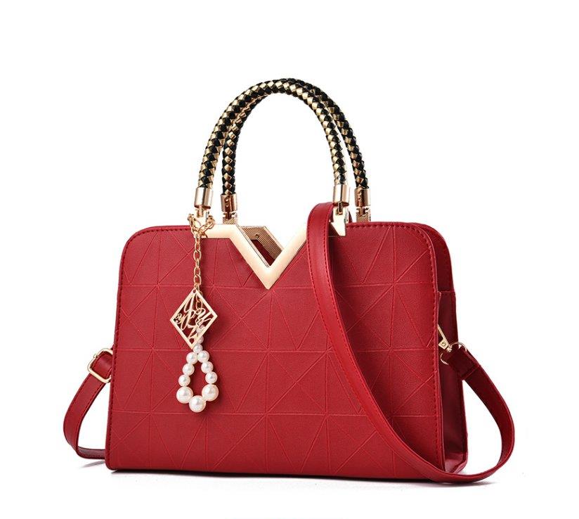 Bolsa Feminina Vintage - vermelho - Viel Elegance