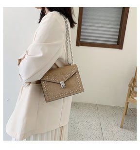 Bolsa Feminina Chanly - bege- Viel Elegance