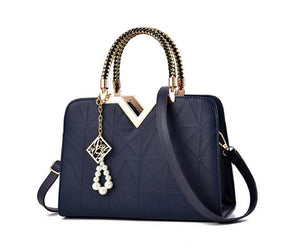 Bolsa Feminina Vintage - azul- Viel Elegance