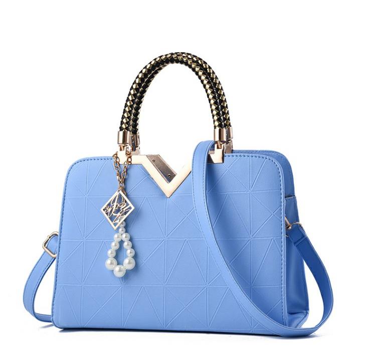 Bolsa Feminina Vintage - azul- Viel Elegance