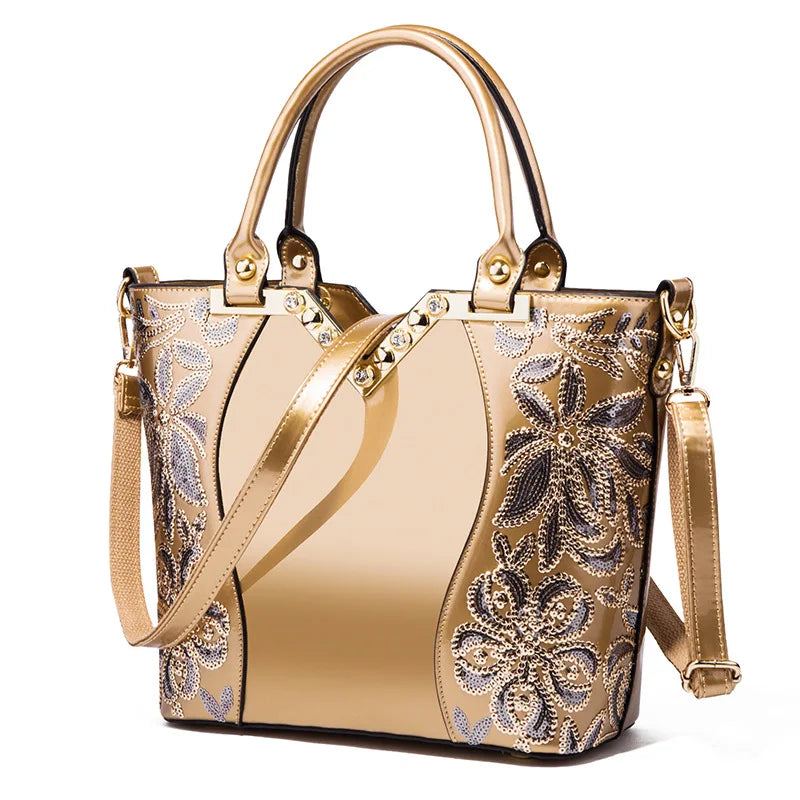 Bolsa Feminina Estrela Cintilante - Gold - Viel Elegance