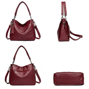 Bolsa Feminina Couro Leather - Viel Elegance 