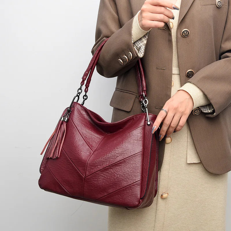 Bolsa Feminina Couro Leather - Viel Elegance 