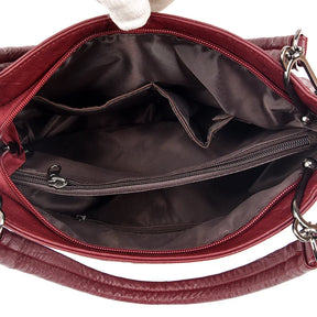 Bolsa Feminina Couro Leather - Viel Elegance 