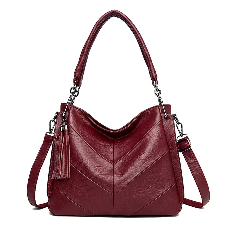 Bolsa Feminina Couro Leather - Viel Elegance 