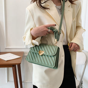 Bolsa Feminina Transversal Verde - VIEL ELEGANCE