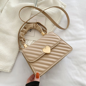 Bolsa Feminina Transversal Khaki - VIEL ELEGANCE