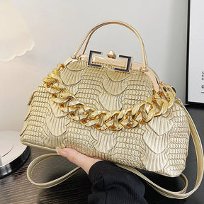 Bolsa Feminina Vibrancce Essence - Viel Elegance - dourado 