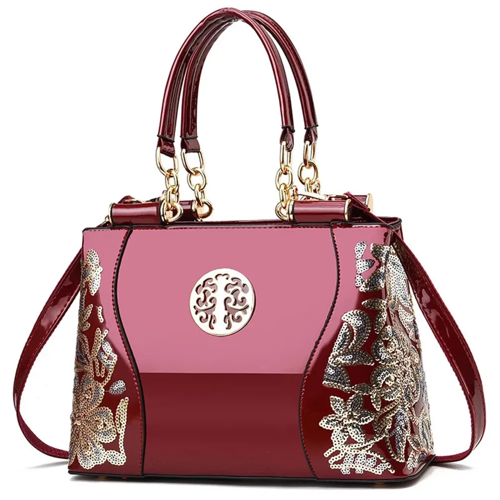 Bolsa Feminina Glamour Viel Vermelho - Viel Elegance