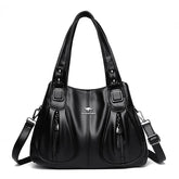 Bolsa de couro Luxe - Viel Elegance - preto