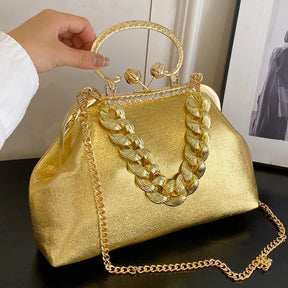 Bolsa Feminina Vibrancce Elegance - Viel Elegance - dourado