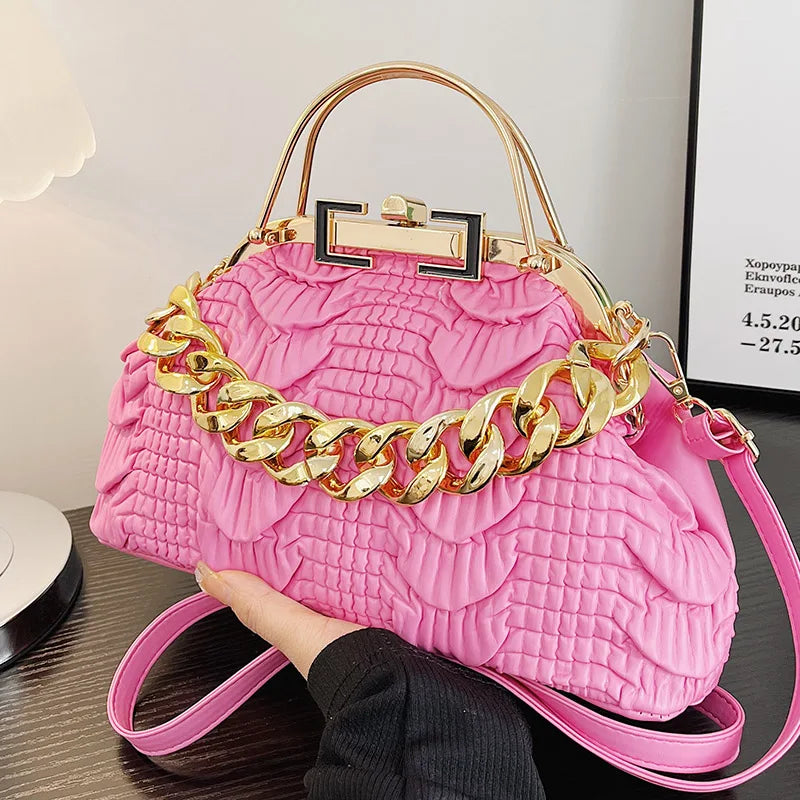 Bolsa Feminina Vibrancce Essence - Viel Elegance - rosa 