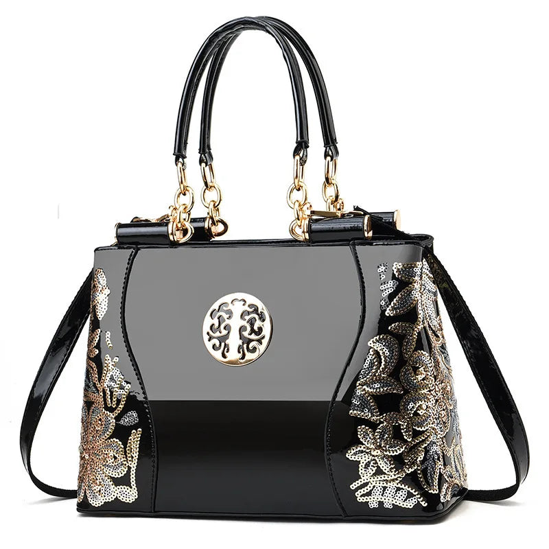 Bolsa Feminina Glamour Viel Preto - Viel Elegance