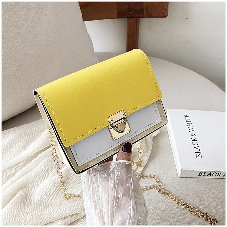 Bolsa Feminina Lolla - amarelo- Viel Elegance 