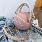 Bolsa Feminina basketball - rosa- Viel Elegance 