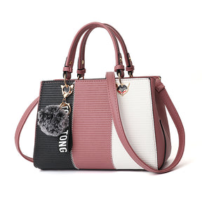 Bolsa Elegância Diária colorida rosa - VIEL ELEGANCE